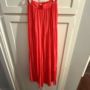 Z Supply Elegant Coral Maxi Skirt
